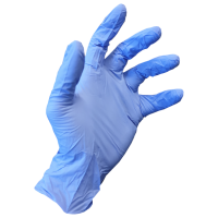 Blue Nitrile Gloves - Box of 100/200